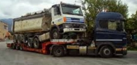 Heavy vehicle transport, trucks, road tractors, buses. - Car Truck transporter